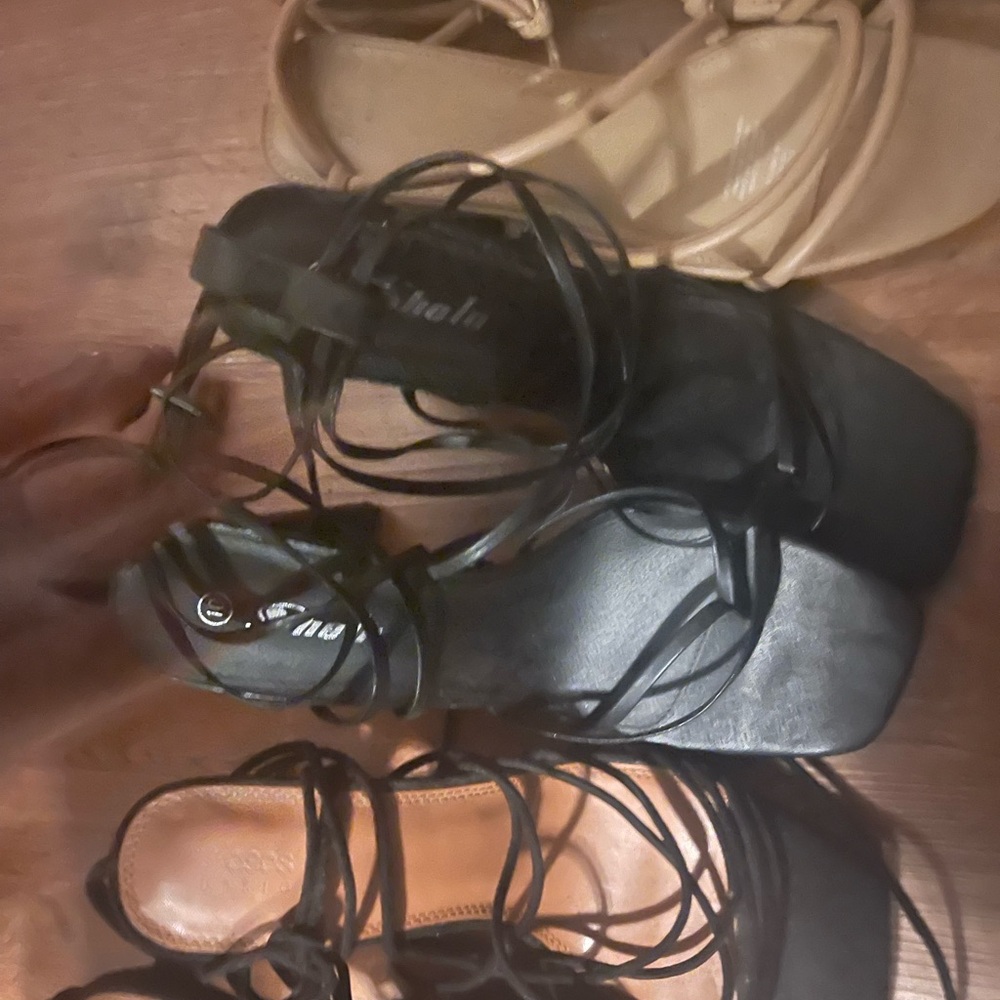 Strappy Sandal Heels -Take all 3 Misc Brand (H&M SHEIN + ASOS)